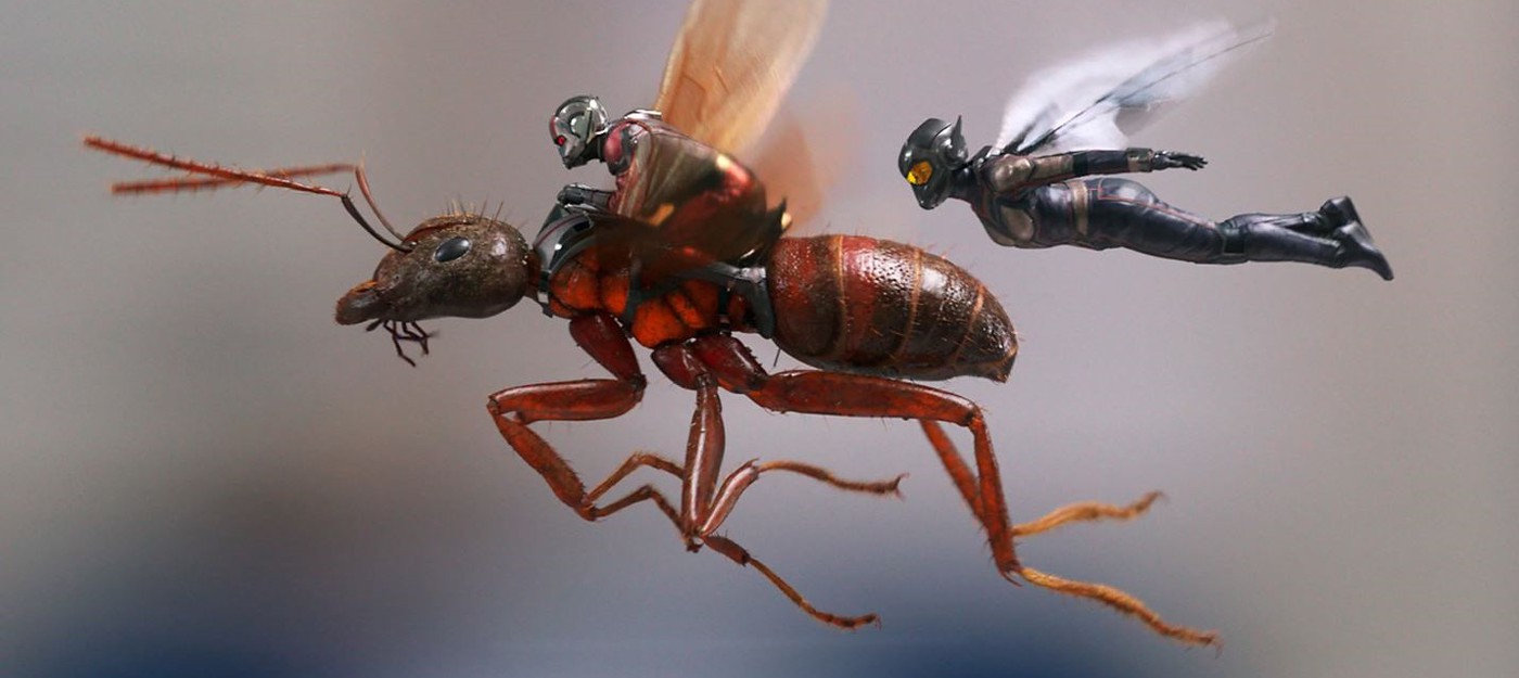 Как создавались визуальные эффекты в кинокомиксе "Человек-муравей и Оса"