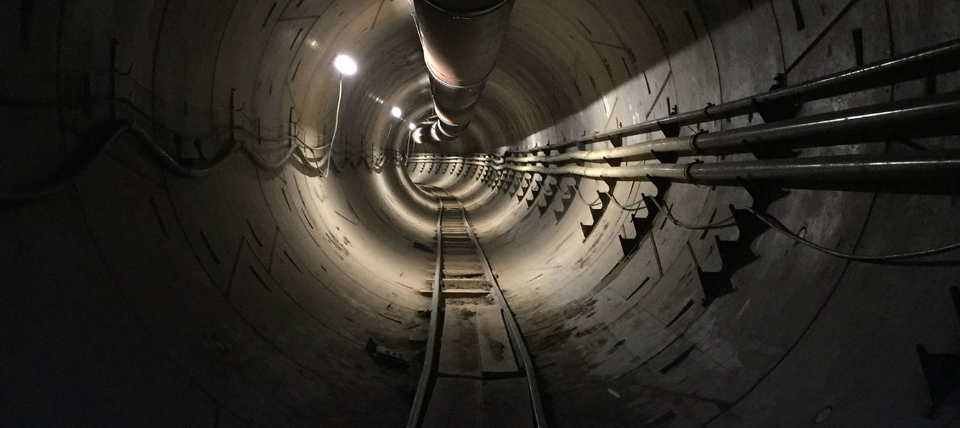 Готовый туннель The Boring Company в Лос-Анджелесе показали на видео