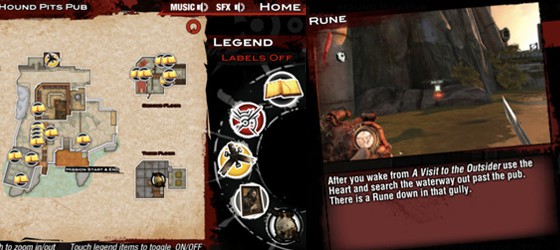 Интерактивная карта Dishonored для iOS и Android