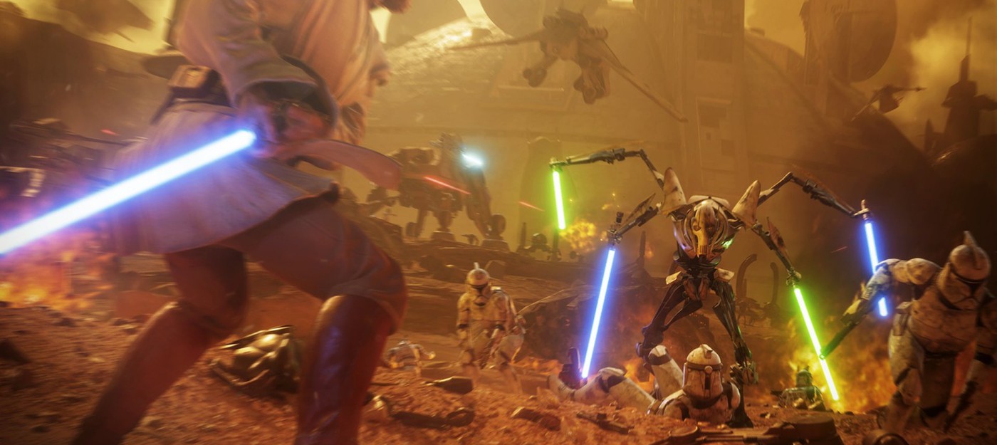 Первый взгляд на Оби-Вана Кеноби в Star Wars Battlefront 2