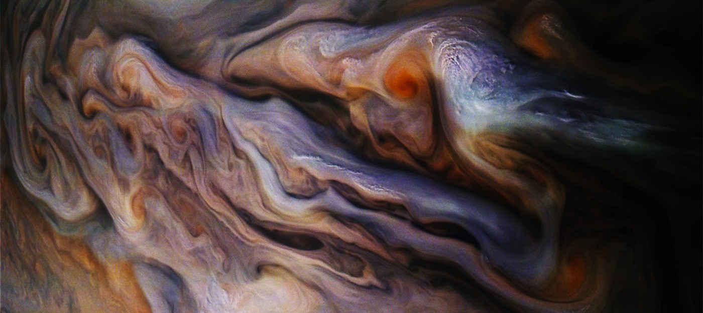 Облачный Юпитер — новое фото с аппарата Juno
