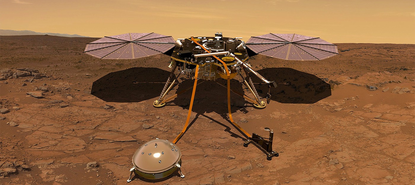 Прямой эфир с посадки аппарата InSight на Марс