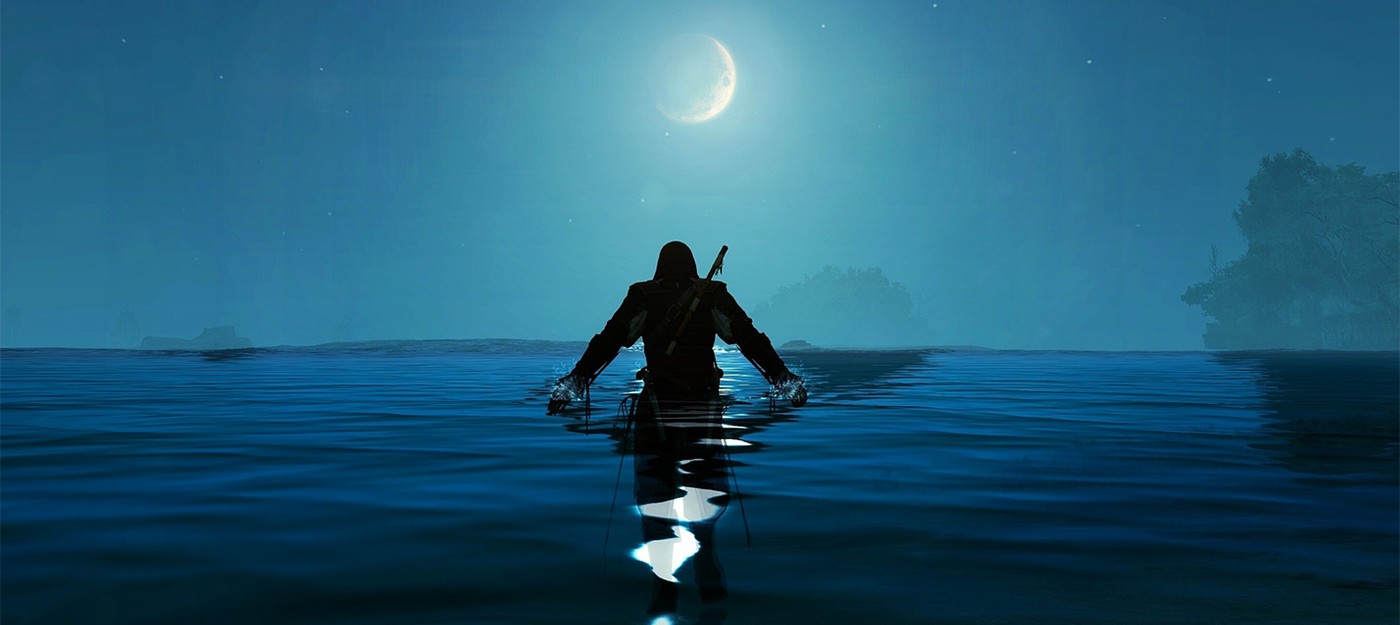 Игрок переплыл всю карту Assassin's Creed IV: Black Flag брассом