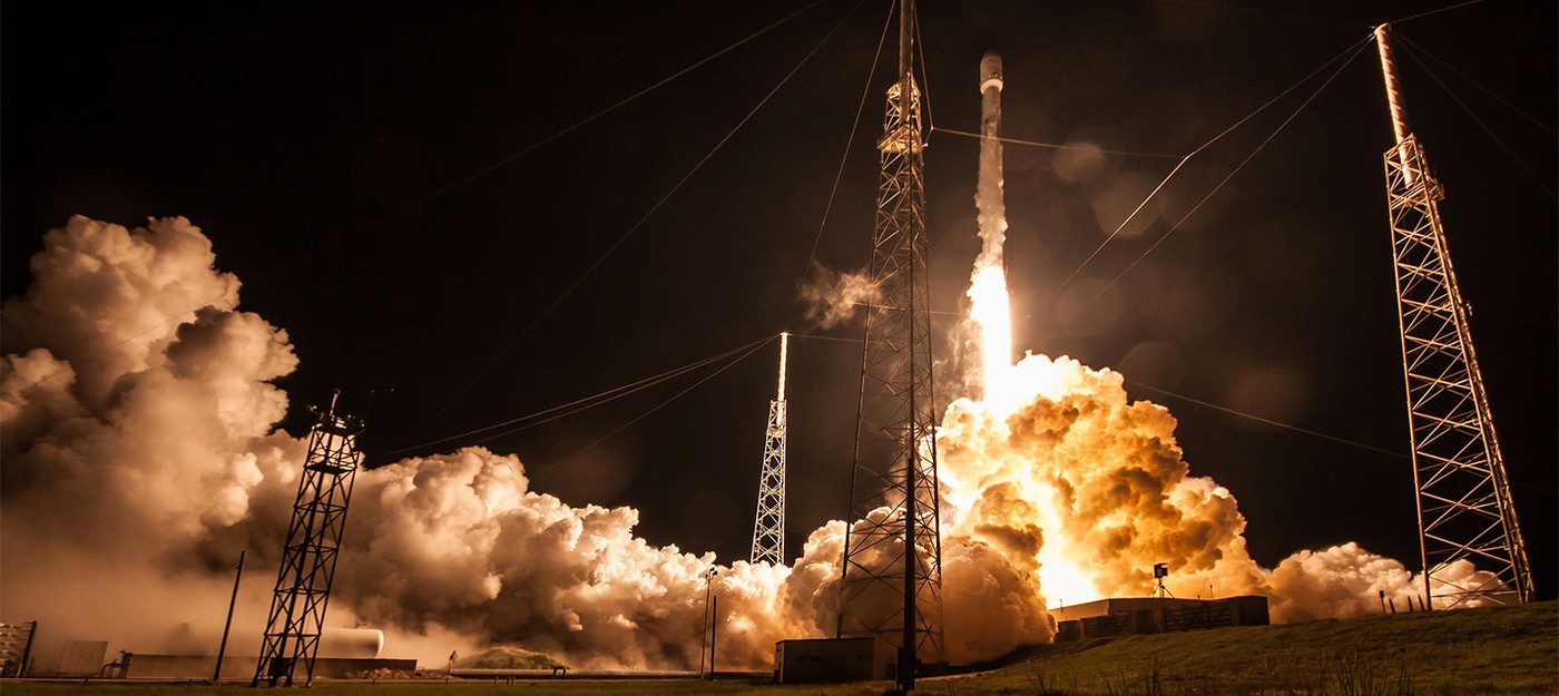 Прямой эфир: Третий запуск уже летавшей ракеты Falcon 9