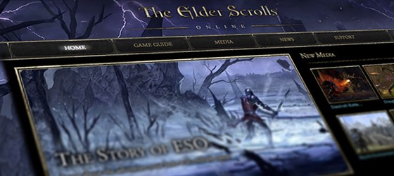 Перезапущен сайт The Elder Scrolls Online