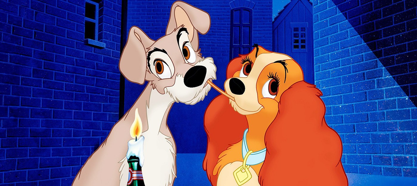 В ремейке "Леди и Бродяга" Disney использовала настоящих собак