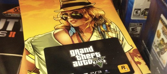 Новый арт пред-заказа GTA V для PS3