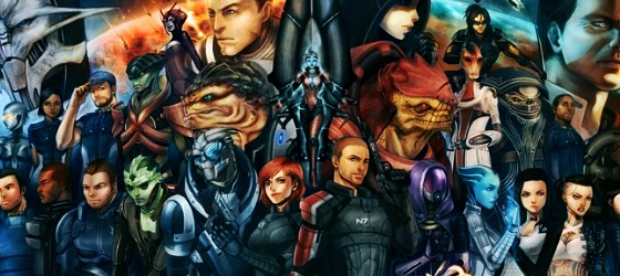 Подборка фан-арта Mass Effect
