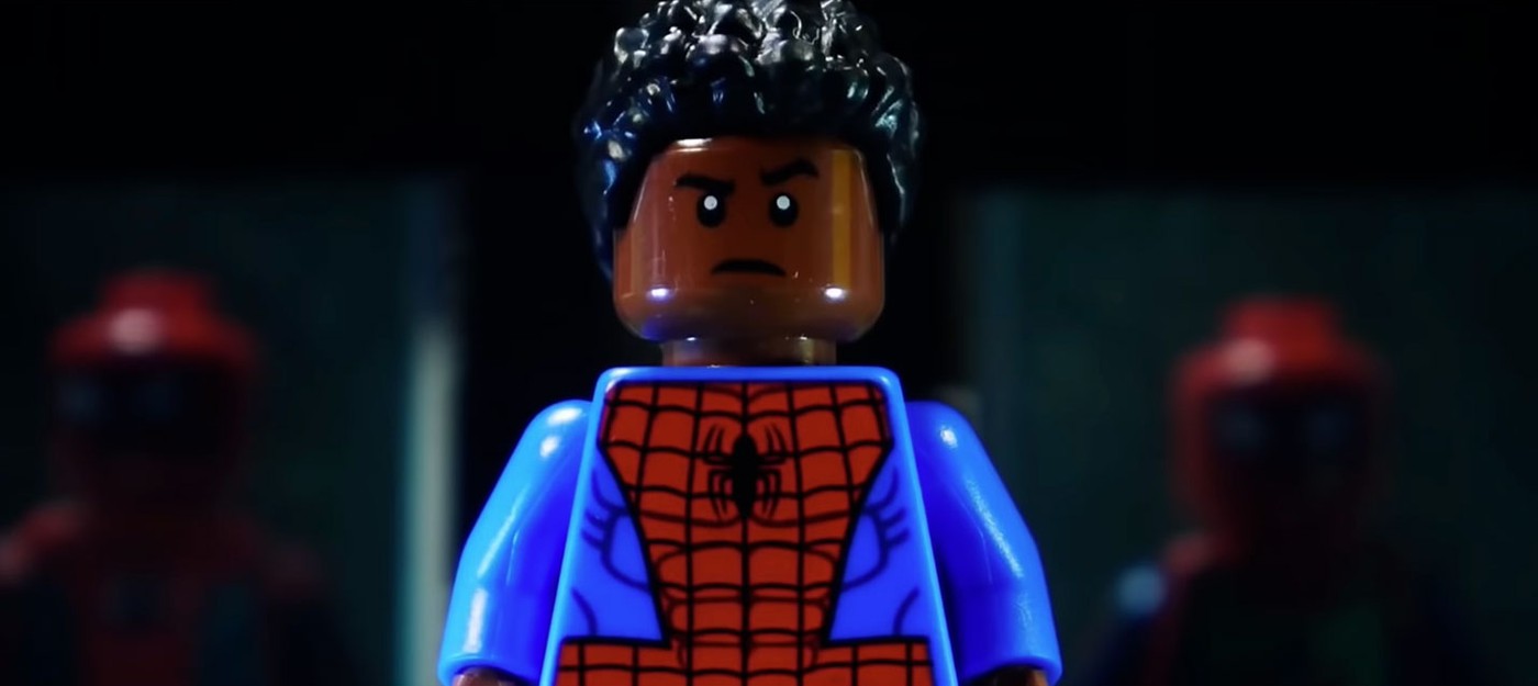 "Человек-паук: Через вселенные" в виде Lego