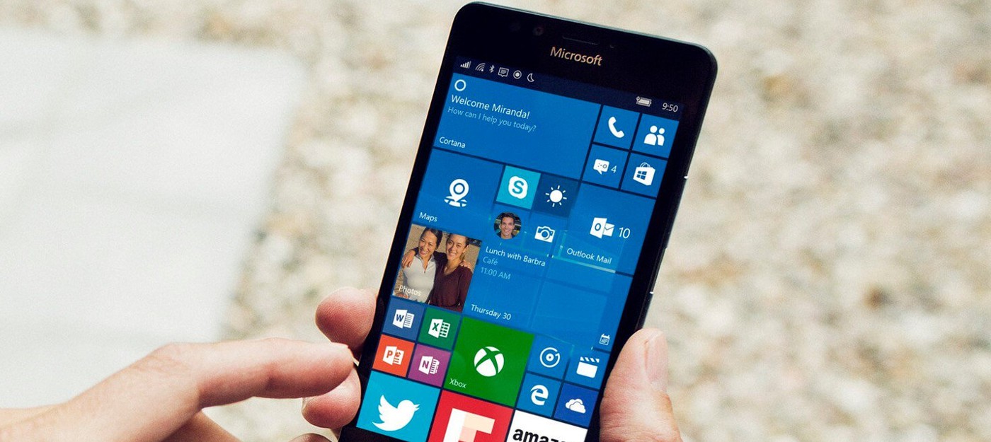 Microsoft прекратит поддержку Windows 10 Mobile в декабре