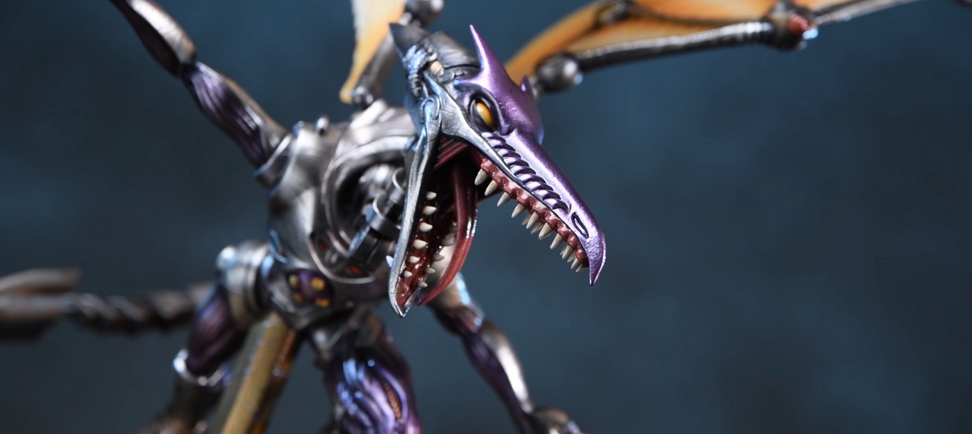 First 4 Figures представила металлическую фигурку Ридли из Metroid Prime