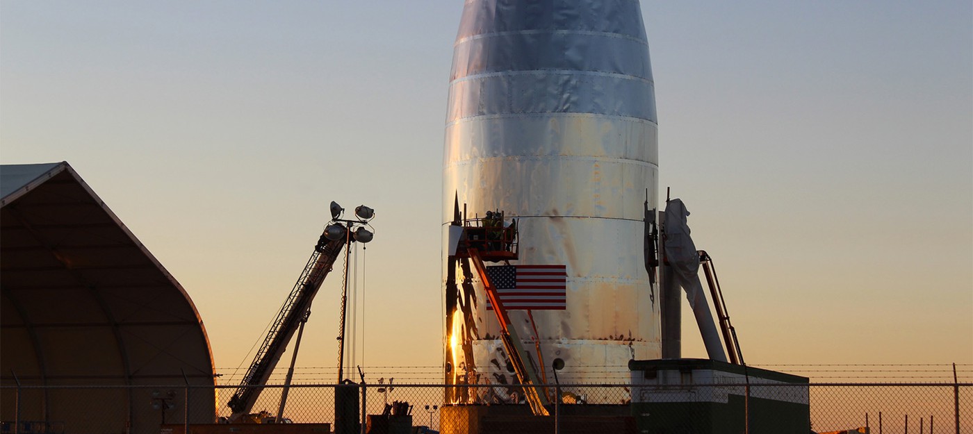 Ракета Starship от SpaceX будет "потеть"
