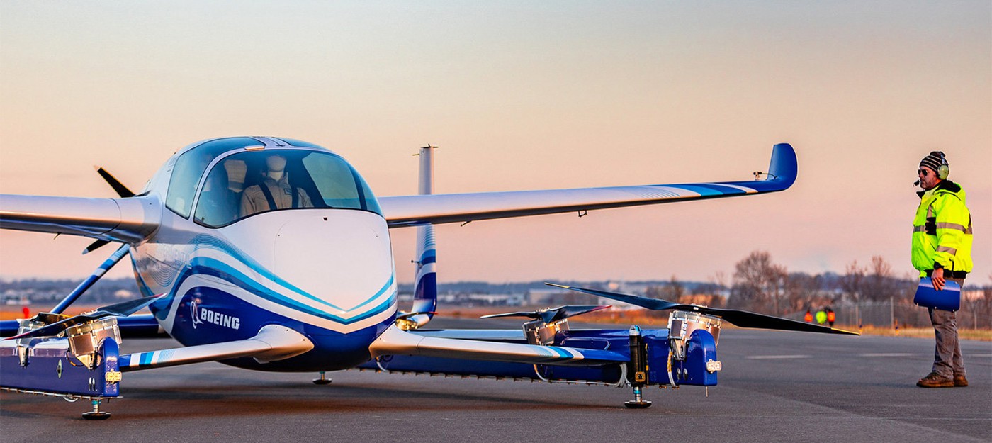 Автономное летающее такси Boeing прошло первый тест