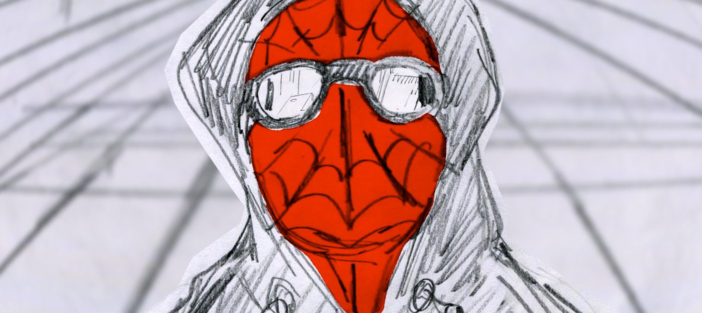 Развитие стиля "Человек-паук: Через вселенные" на раскадровках