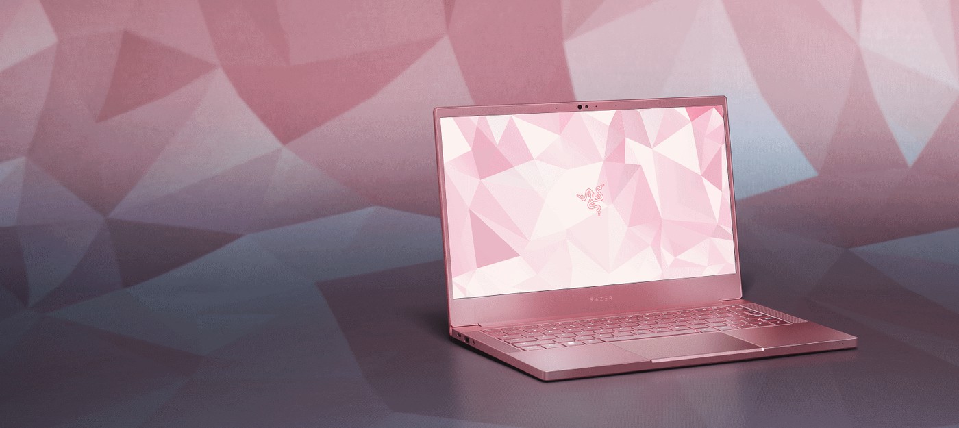 Razer показала розовый ноутбук