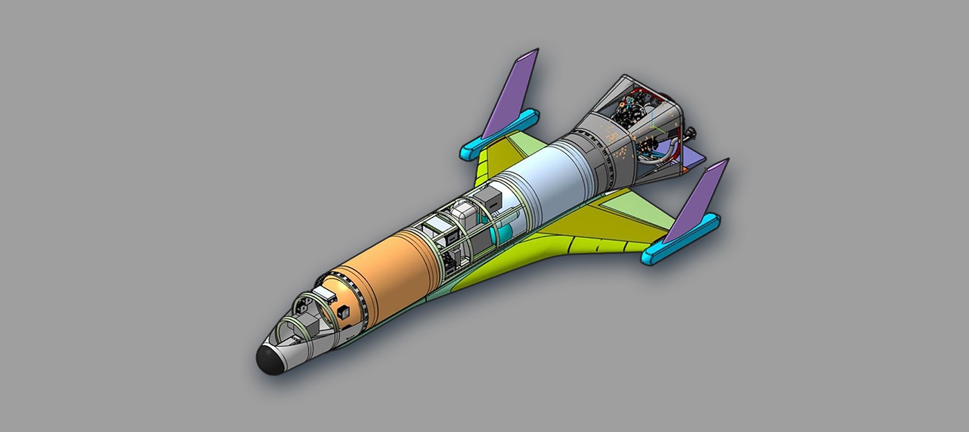 Схема и план работы российского космического дрона