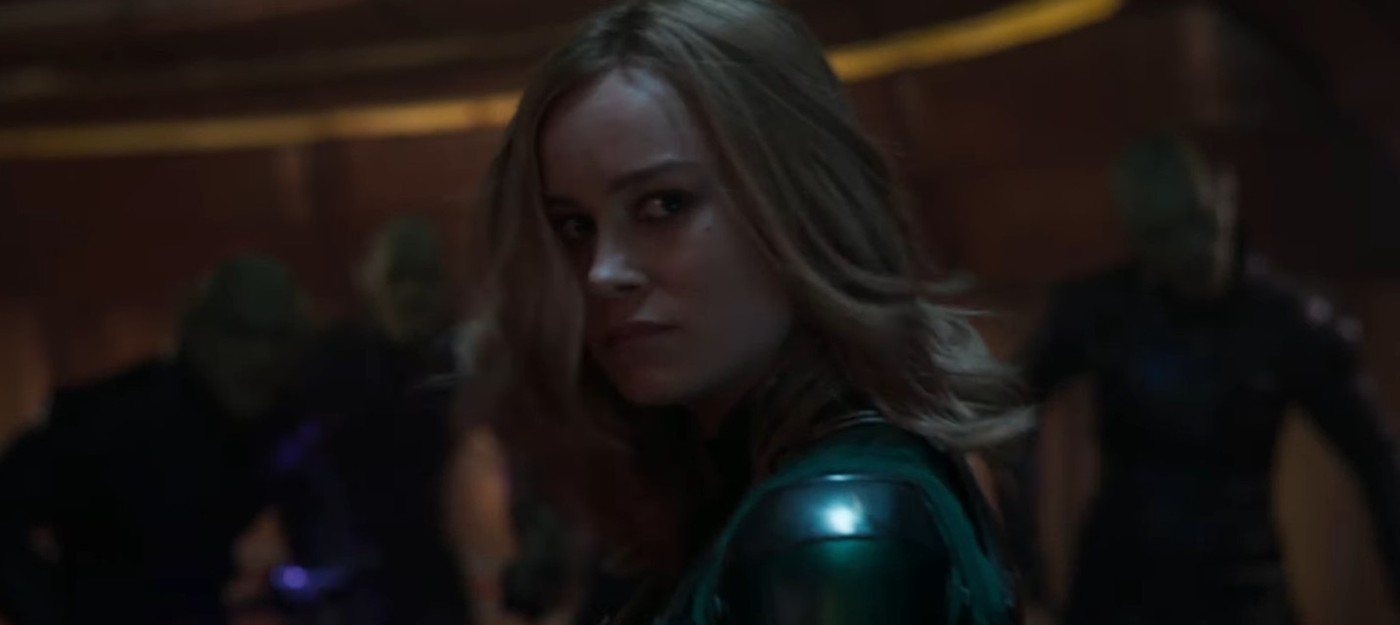 В новом рекламном ролике "Капитан Марвел" героиня передразнивает Скруллов