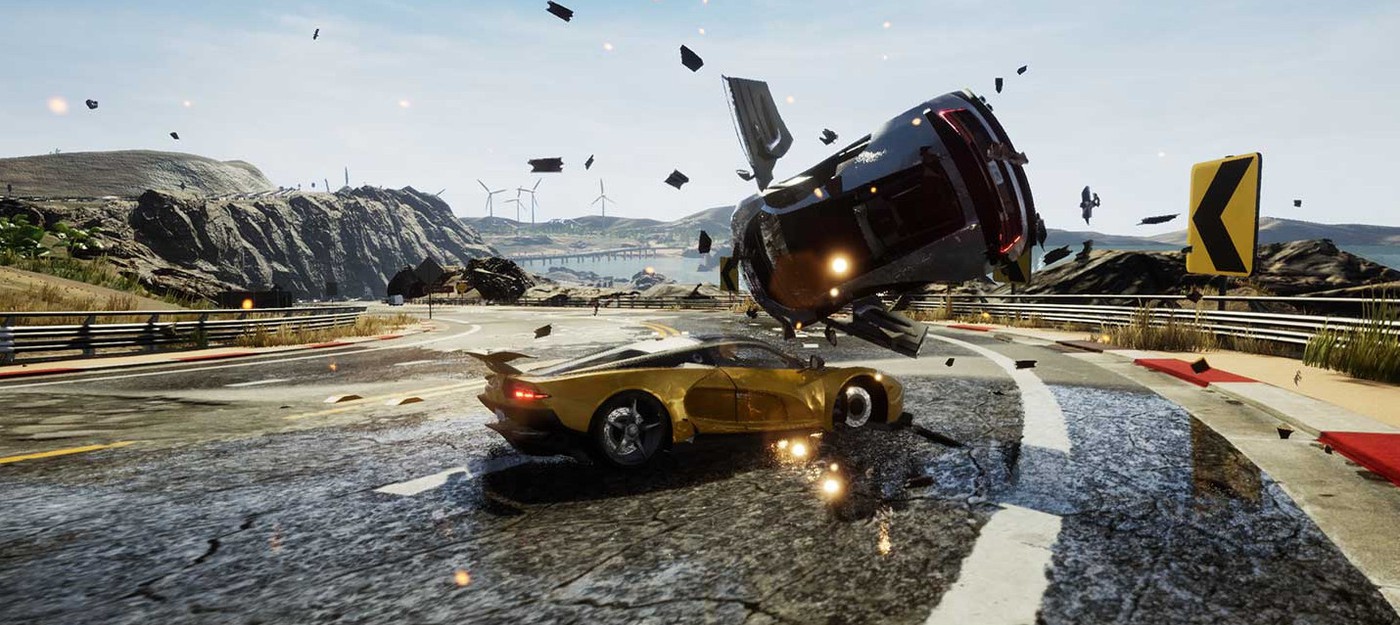 Dangerous Driving от бывших разработчиков Burnout стала еще одним эксклюзивом Epic Games Store