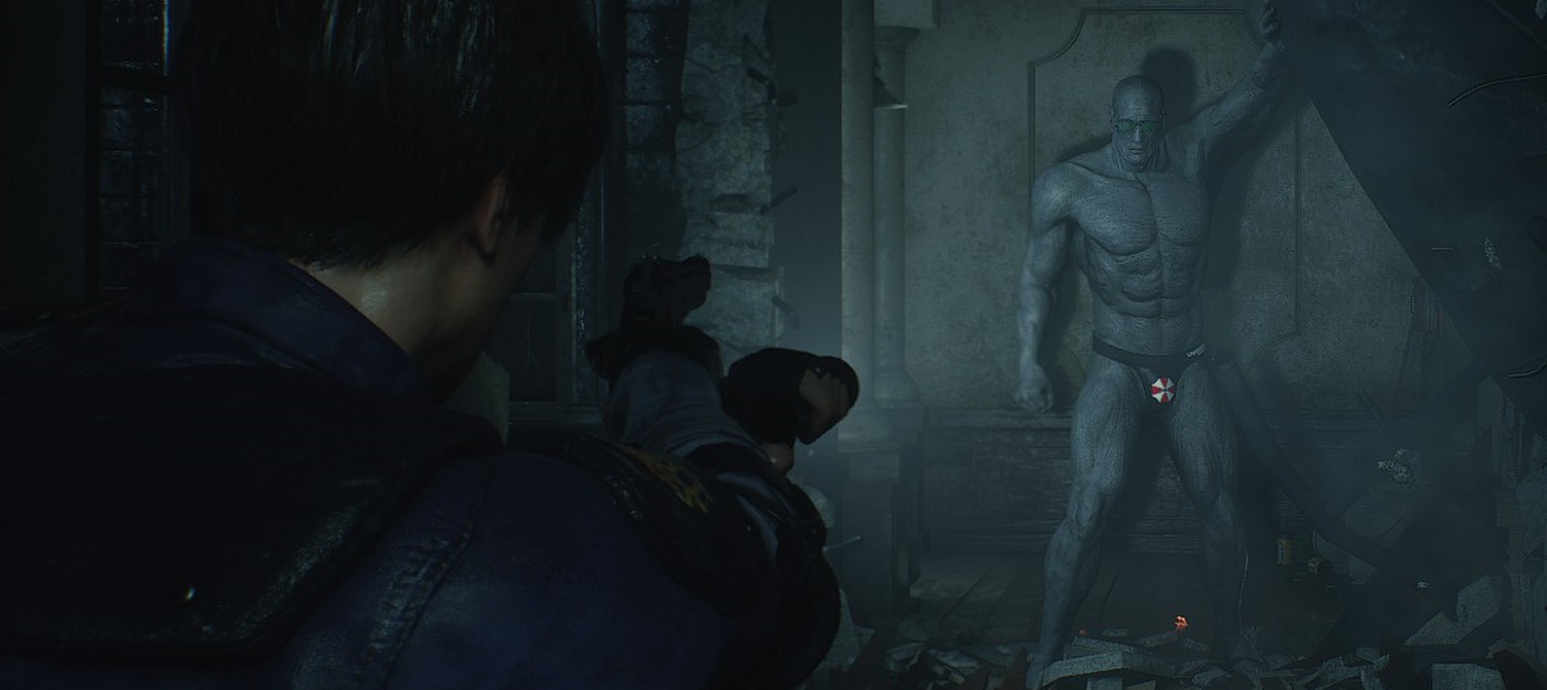 Тиран в плавках — новый обнаженный мод Resident Evil 2 Remake