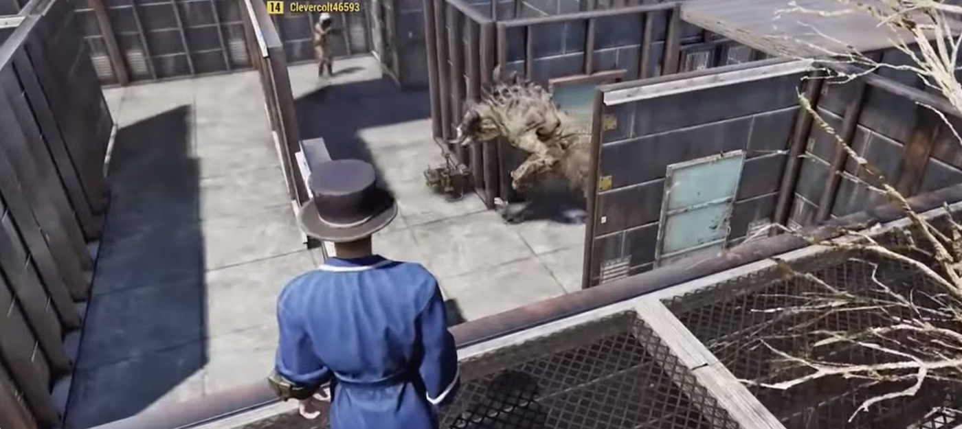 Игрок Fallout 76 создал лабиринт с Когтем Смерти