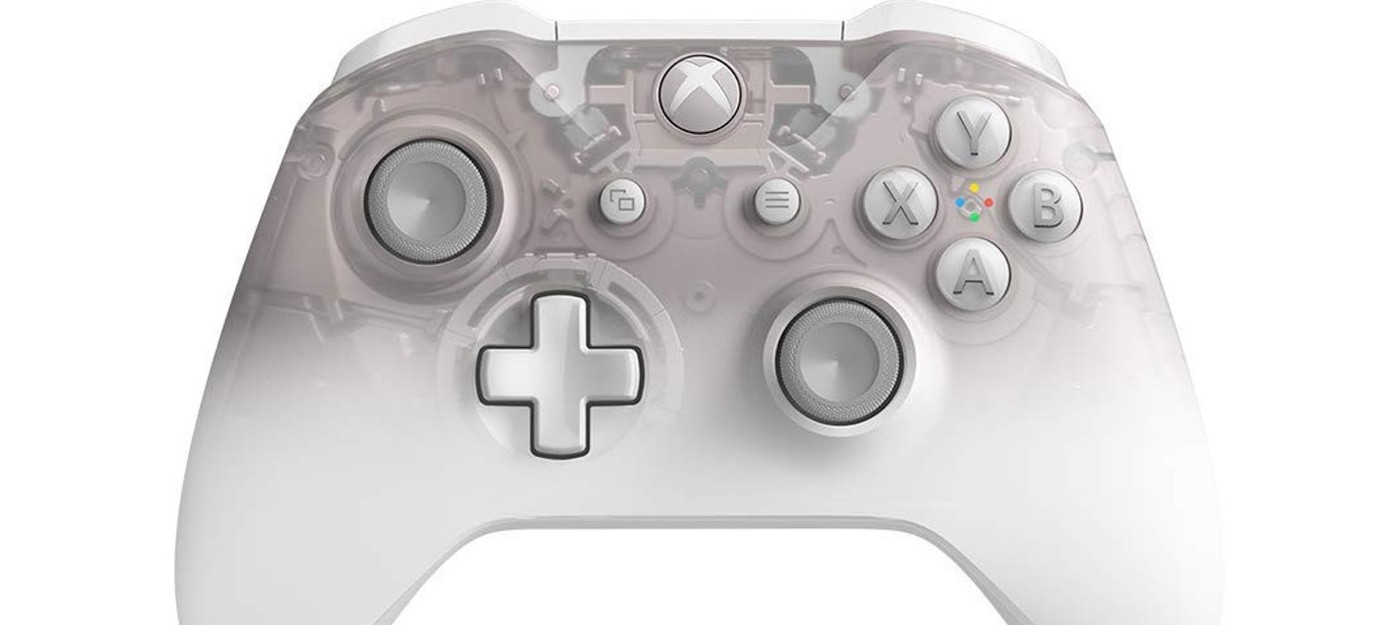 Слух: Microsoft выпустит белый полупрозрачный геймпад для Xbox One