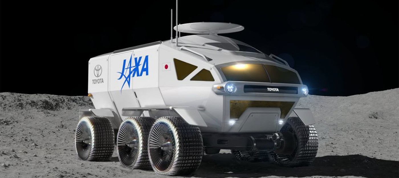 Toyota построит японский лунный ровер на двоих