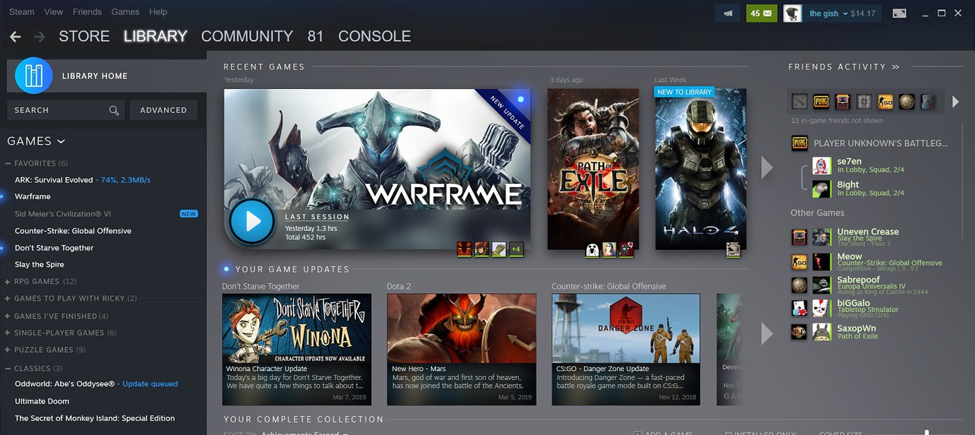 GDC 2019: Valve показала редизайн библиотеки Steam