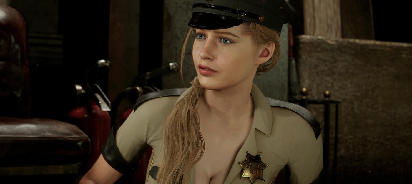 Моддер Resident Evil 2 создал для Клэр сексуальный костюм шерифа