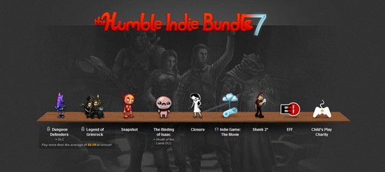 Начало распродажи Humble Indie Bundle 7