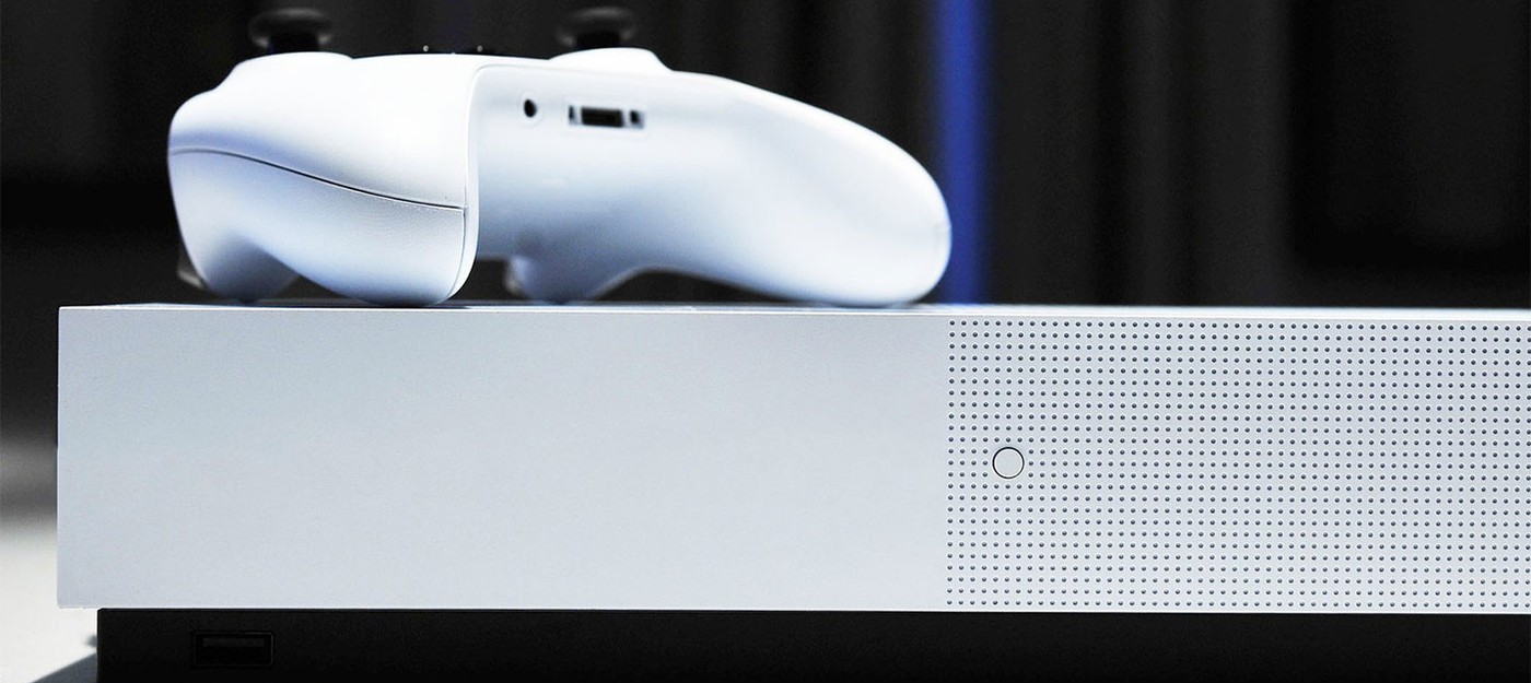 Утечка: Изображение цифровой версии Xbox One S, релиз в мае