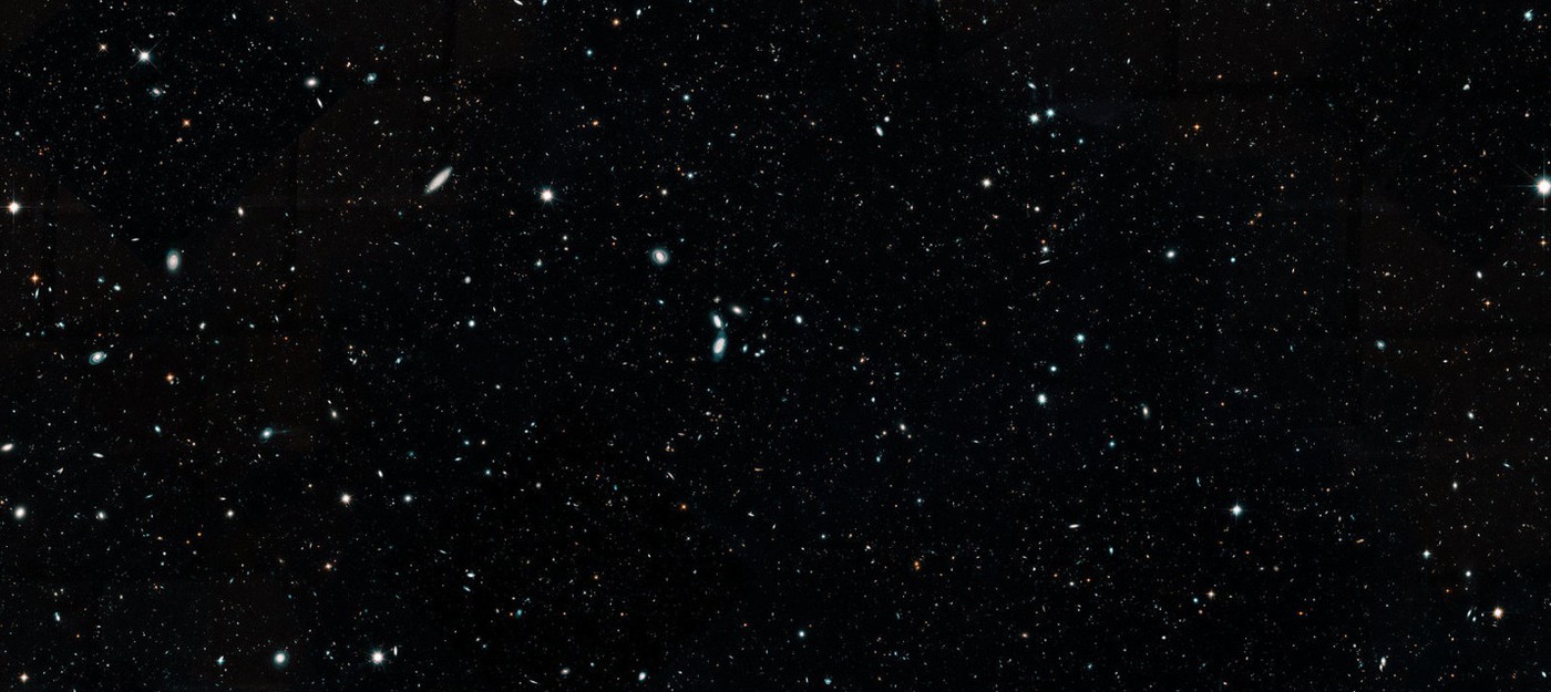 Астрономы NASA объединили полученные с помощью "Хаббла" снимки в один