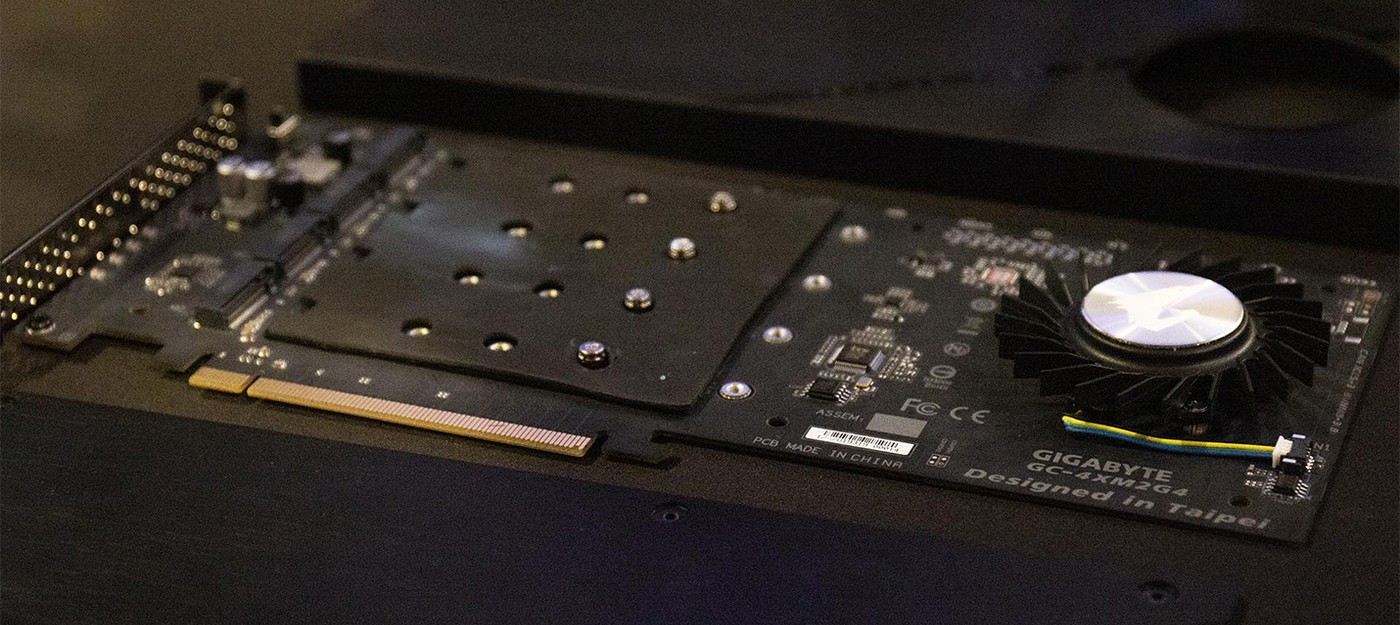 Gigabyte представила SSD для PCIe 4.0 на 8 ТБ и со скоростью чтения 15 ГБ/с
