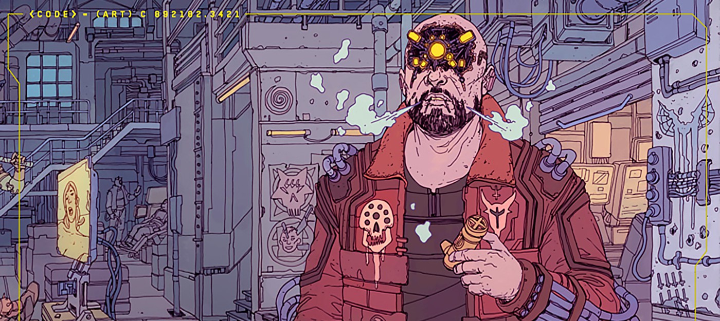 Банды Cyberpunk 2077 на официальных стилбук-артах от deathburger