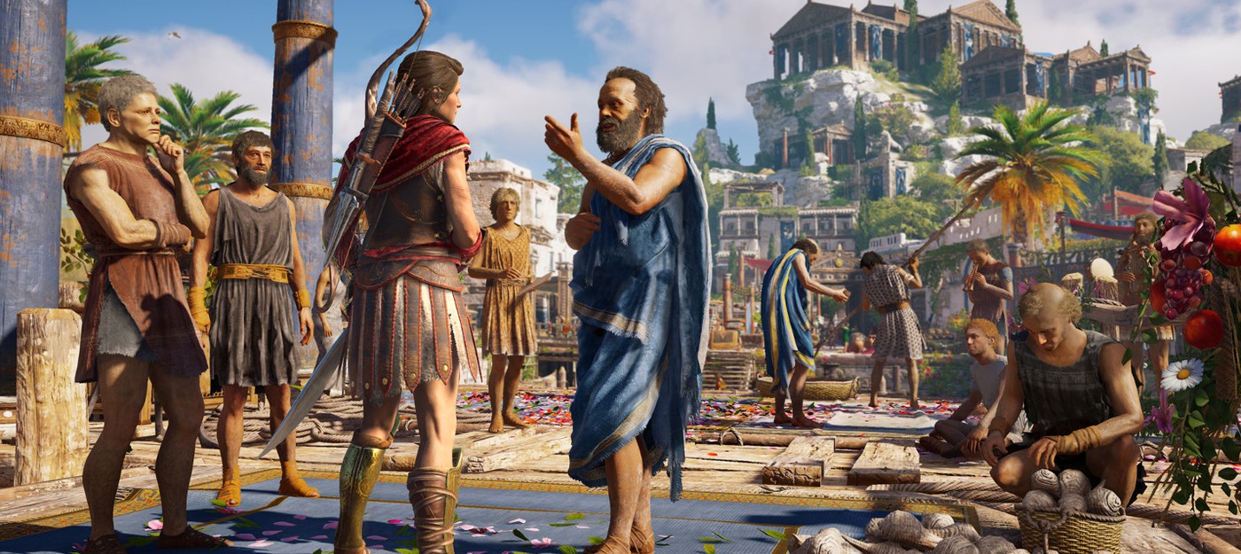 Игроки AC: Odyssey создают квесты, в которых для получения опыта не нужно ничего делать