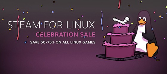 Steam официально запущен для Linux + 50 тайтлов