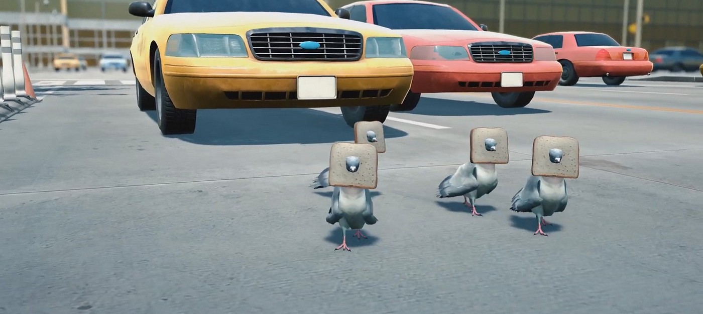Голуби, взрывающие машины, в первом трейлере Pigeon Simulator