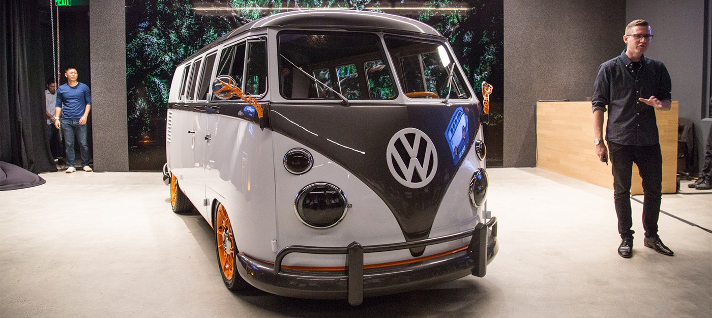 Концепт Volkswagen Type 20 соединяет электрокар и олдскульный микроавтобус
