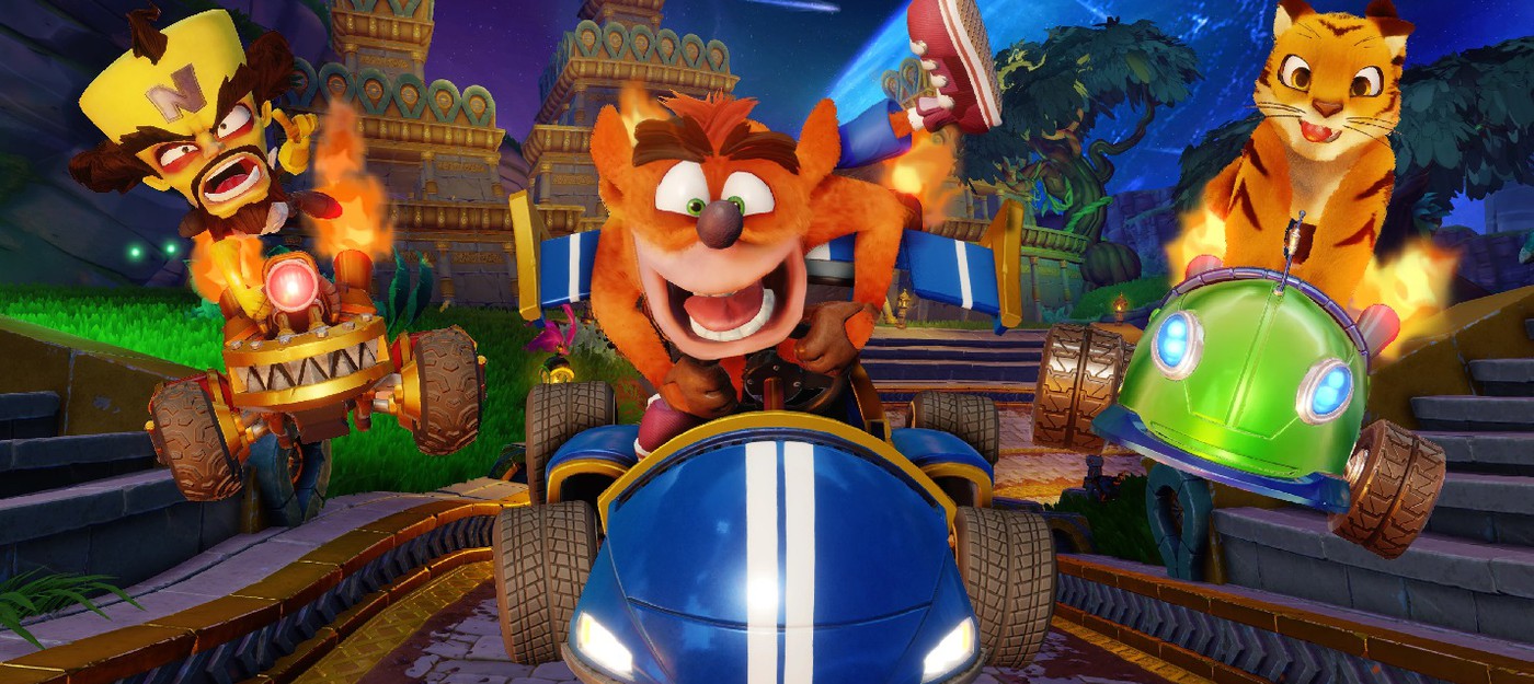 Спайро, малыш Крэш и другие персонажи могут появиться в Crash Team Racing Nitro-Fueled