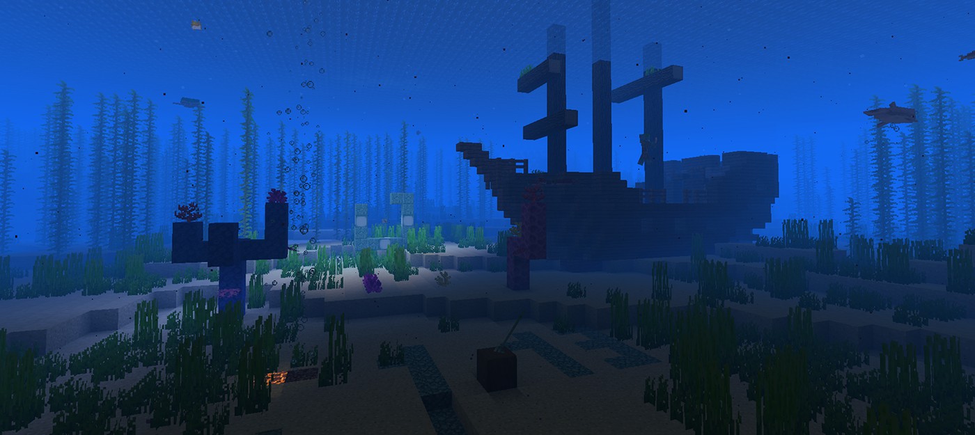 Мод на губку в Minecraft позволит "впитать" весь океан