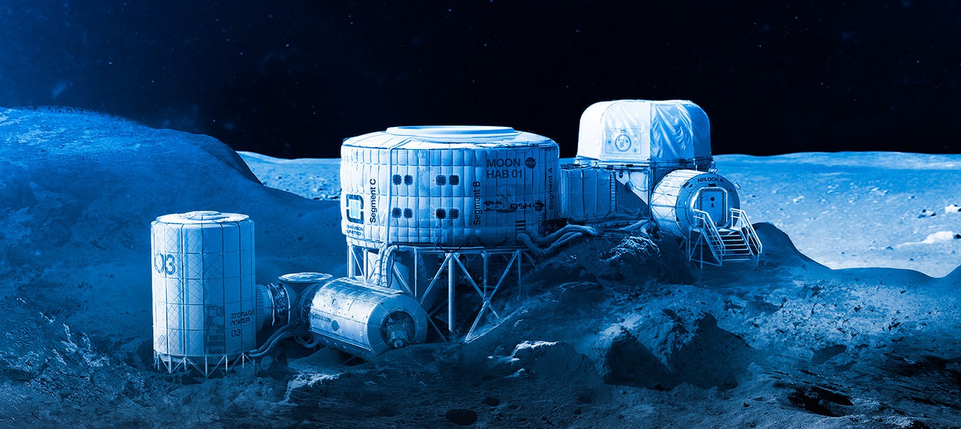 Россия планирует напечатать свою лунную базу на 3D-принтере