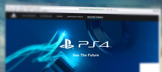 Запущен официальный сайт PlayStation 4