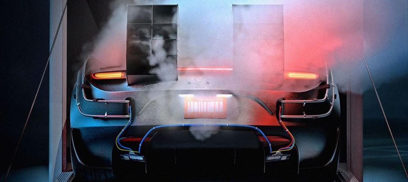 Художник нарисовал Tesla Roadster X для "Назад в будущее"