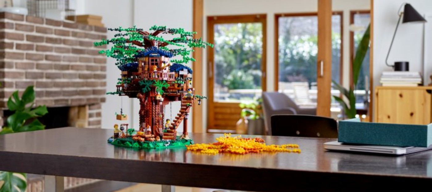 Дом на дереве — новый набор Lego Ideas со сменой времени года
