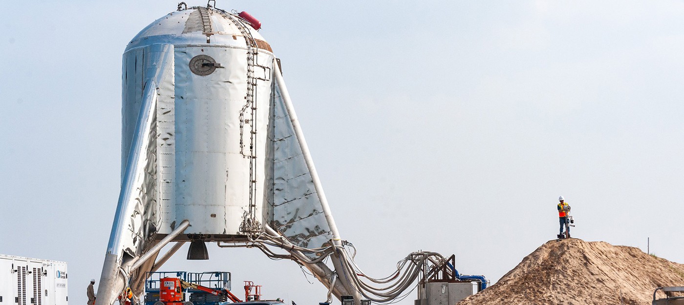 Ракета SpaceX Starhopper загорелась во время испытаний