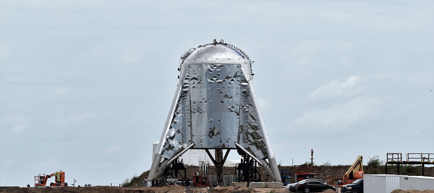 Испытательный корабль SpaceX Starhopper успешно совершил первый "прыжок"