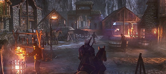 Подход к открытому миру Witcher 3 "совершенно отличен" от Skyrim