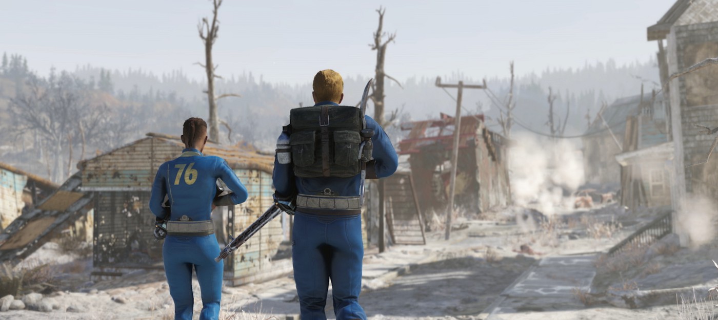 Пользователь создал в Fallout 76  ловушку, которая запускает трупы игроков из катапульты