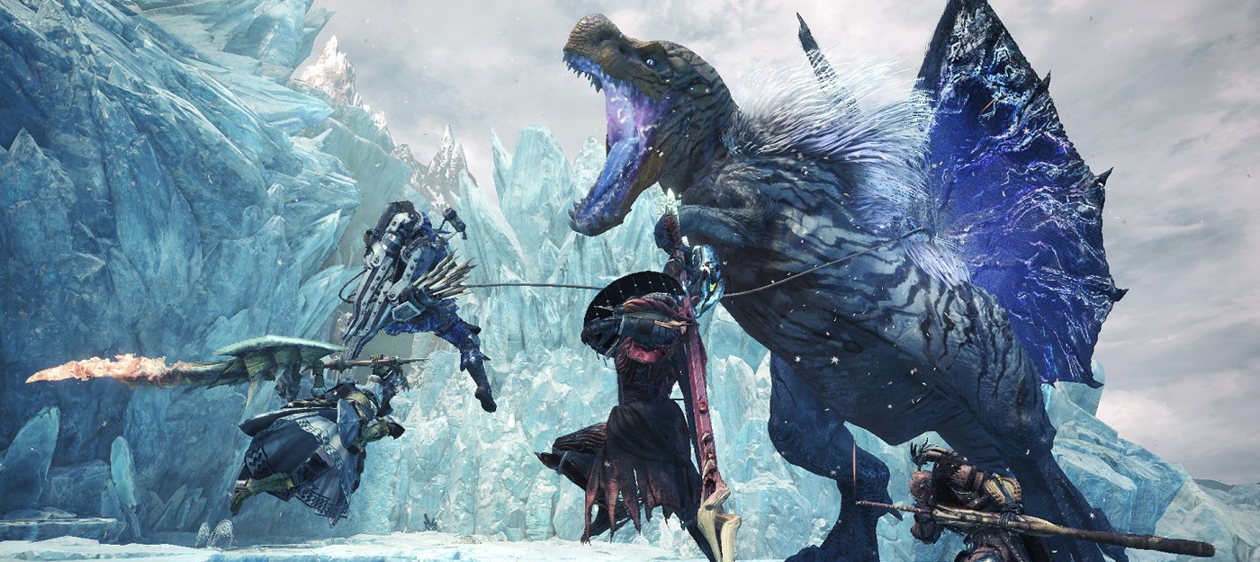 Gamescom 2019: борьба с ледяным драконом в новом трейлере Monster Hunter World: Iceborne