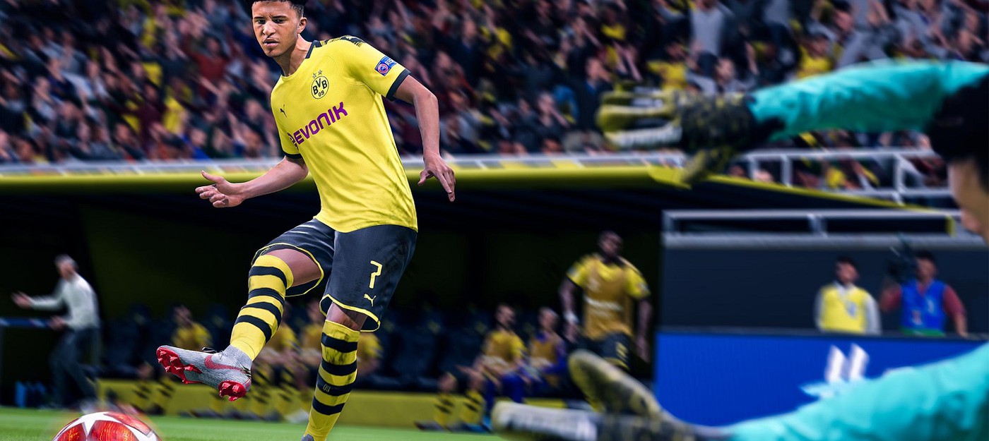 Новые движения футболистов в 15-минутном геймплее FIFA 20