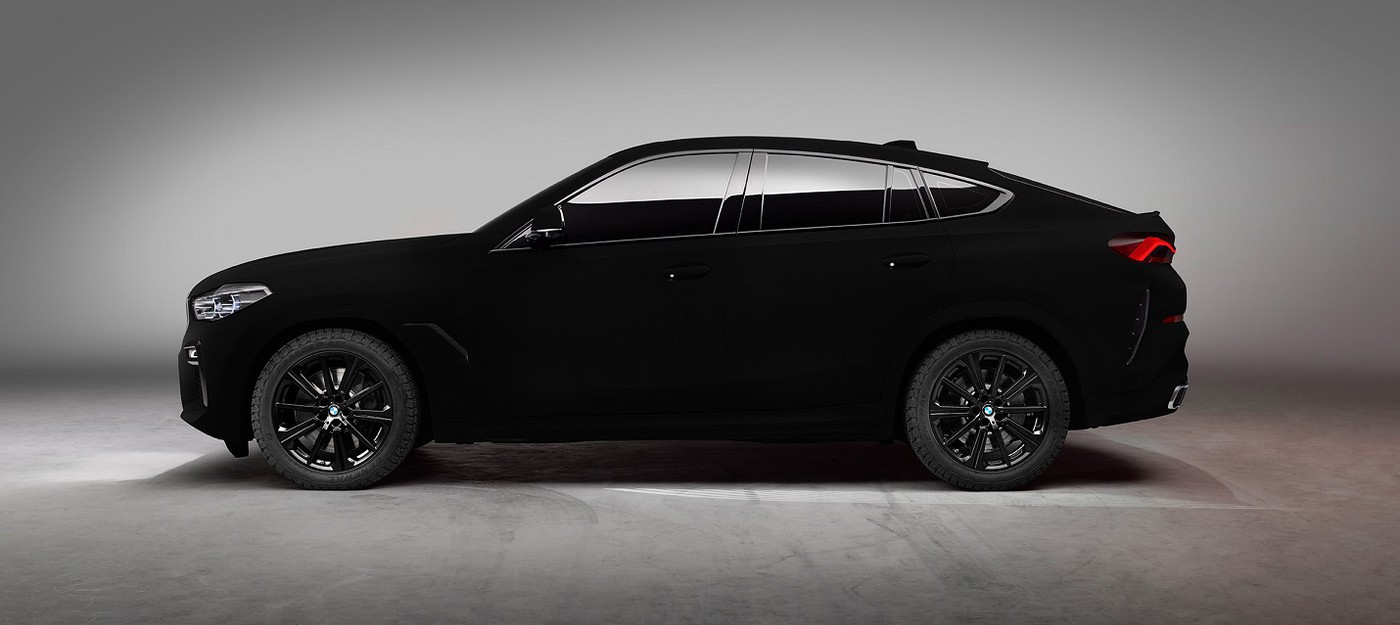 BMW покрыла новый X6 самым черным веществом в мире — Vantablack